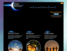 Tablet Screenshot of greatmystery.org
